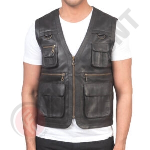 Leather Vest