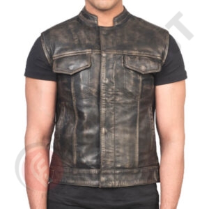 Leather Vest